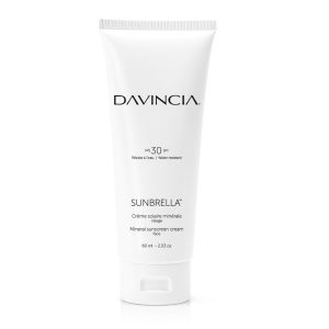 SUNBRELLA Crème solaire minérale – Formule douce sans produits chimiques, offrant une protection fiable et respectueuse de l’environnement.