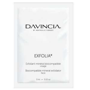 EXFOLIA Exfoliant minéral biocompatible – Offrez à votre visage une exfoliation efficace et sécuritaire grâce à des minéraux et ingrédients biocompatibles.